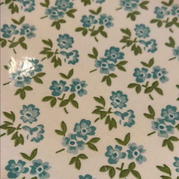 The Pioneer Woman Floral Plates with Teal and Green salad plates - Picture 3 of 3